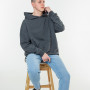 Men's Hoodie "Komfort" gray dark melange