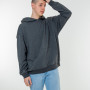 Men's Hoodie "Komfort" gray dark melange