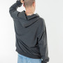 Men's Hoodie "Komfort" gray dark melange