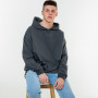 Men's Hoodie "Komfort" gray dark melange
