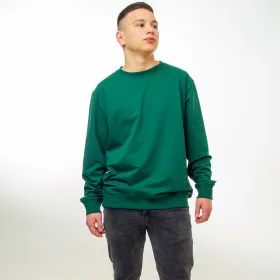 Світшот (кофта - реглан) чоловічий "Класік" зелений Оболонь
