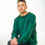 Світшот (кофта - реглан) чоловічий "Класік" зелений Оболонь
