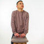 Sweatshirt "Classic" dark beige cappuccino