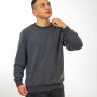 Світшот (кофта - реглан) чоловічий Класік сірий Темний Меланж