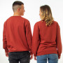 Sweatshirt mens burgundy