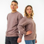 Women's Sweatshirt "Style" dark beige cappuccino