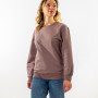 Women's Sweatshirt "Style" dark beige cappuccino