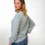 Women's Sweatshirt "Style" light green olive