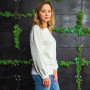 Women's Sweatshirt "Style" white Сhampagne
