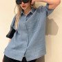Women's shirt "Zhatka" Blue
