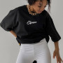Women's oversize T-shirt "Groove" Black