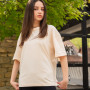 Футболка жіноча Oversize Вершковий