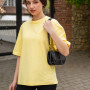 Women's T-shirt "Oversize " Yellow lemon