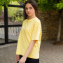 Women's T-shirt "Oversize " Yellow lemon