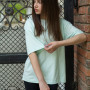 Women's T-shirt "Oversize " Light olive