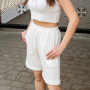 Women's shorts "Bermuda" White