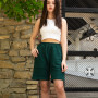 Women's shorts "Bermuda" Green