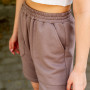 Women's shorts "Bermuda" Cappuccino