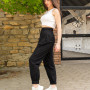 Pants (trousers) women's "Jogeri" Black