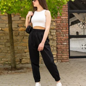 Pants (trousers) women's "Jogeri" Black