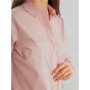 Plain cotton shirt "Basic" Powder