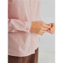Plain cotton shirt "Basic" Powder