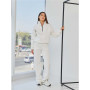 Tracksuit with zipper sweatshirt (Milk)