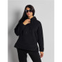 Tracksuit with hoodie size+ (Black)