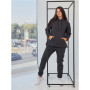 Tracksuit with hoodie size+ (Fume)