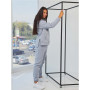 Tracksuit with hoodie size+ (Grey)