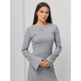 Angora warm dress (Grey)
