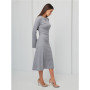 Angora warm dress (Grey)