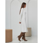 Angora warm dress (Milk)