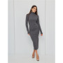 Warm dress with spacer (Graphite)