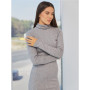 Warm dress with a spacer (Grey)