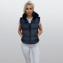 Women's insulated vest "Teddy" (Black)