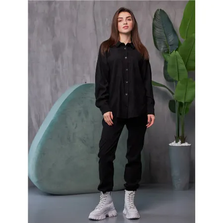 Suit with corduroy shirt and pants