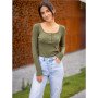 Basic button-up sweater