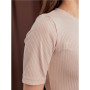 Ribbed T-shirt