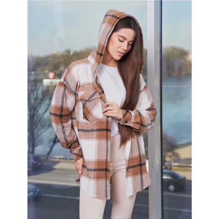 Картата сорочка з капюшоном