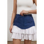 Denim Skirt with Ruffles – The Trendy Romance of Summer