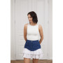 Denim Skirt with Ruffles – The Trendy Romance of Summer