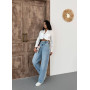 Women's High-Waisted Wide-Leg Jeans