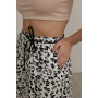 Milk skirt with floral print