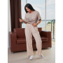 Basic crepe pants Size+