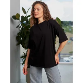 Basic plain oversized T-shirt