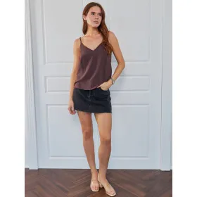 Summer crepe tank top