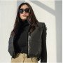 Women's black vest