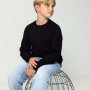 Kids sweatshirt black “Junior” , school-ready