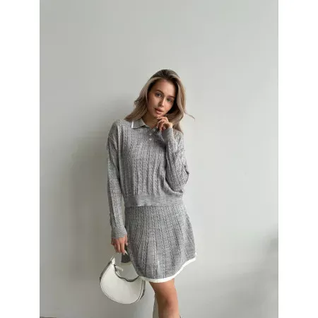 Women's Old Money–style knitted set